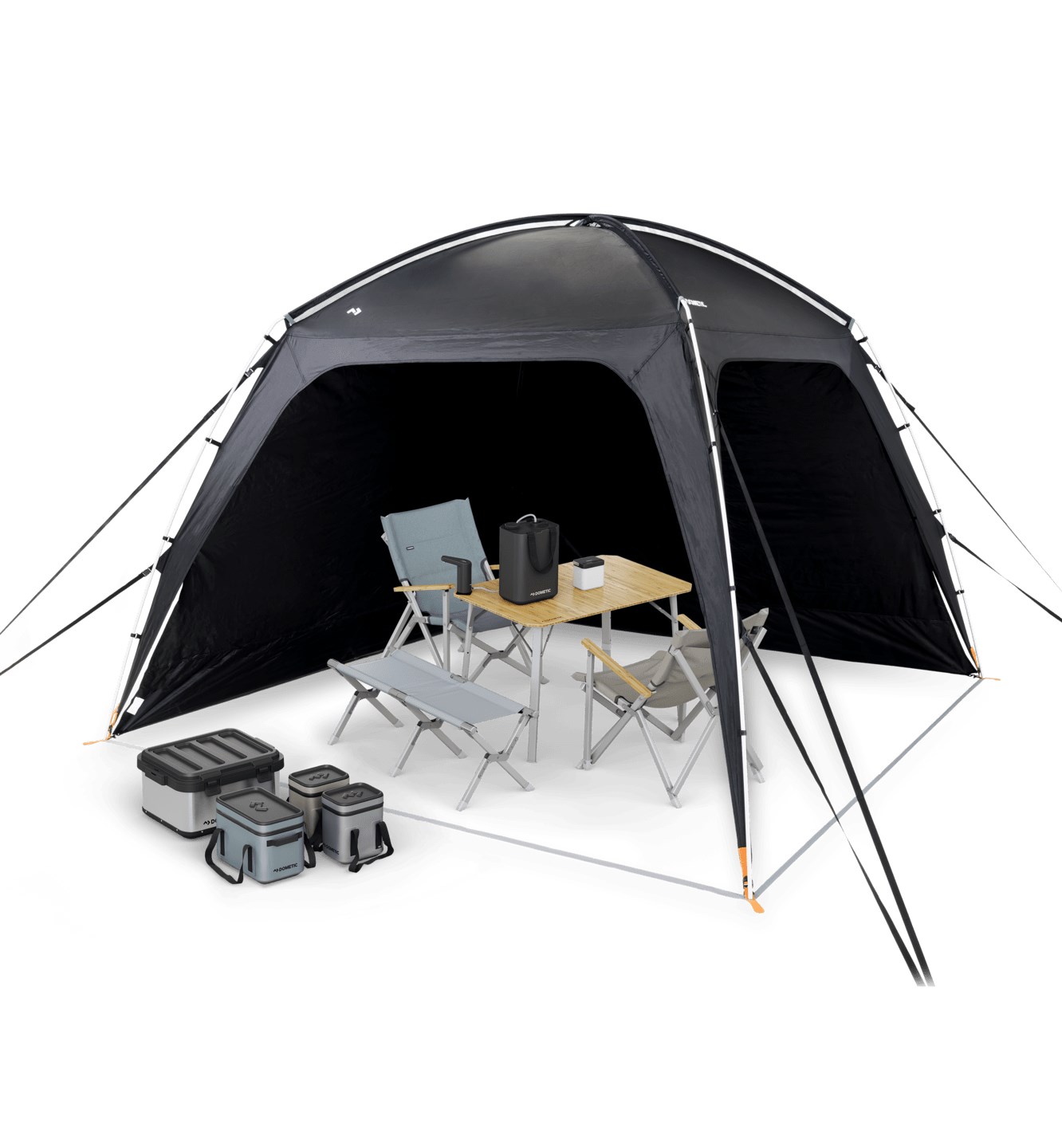 Dometic launches lightweight compact camp shelter made with dope dyed fabric Dometicgroup United States